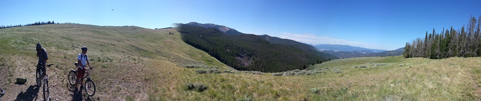 Top of Fleecer Ridge